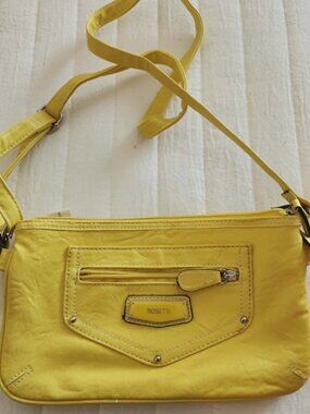 Rosetti Yellow Crossbody Shoulder Bag – Multi Pocket